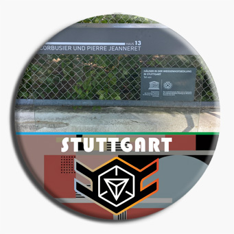 Corbusier/Jeanerett No13 - Das Haus Le Corbusier und Pierre Jeanneret, Haus Nr.13 der Weißenhofsiedlung, ist ein ikonisches Beispiel des modernen Bauen: funktional, klar gestaltet und UNESCO-Welterbe.