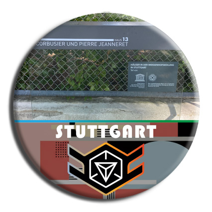 Corbusier/Jeanerett No13 - Das Haus Le Corbusier und Pierre Jeanneret, Haus Nr.13 der Weißenhofsiedlung, ist ein ikonisches Beispiel des modernen Bauen: funktional, klar gestaltet und UNESCO-Welterbe.